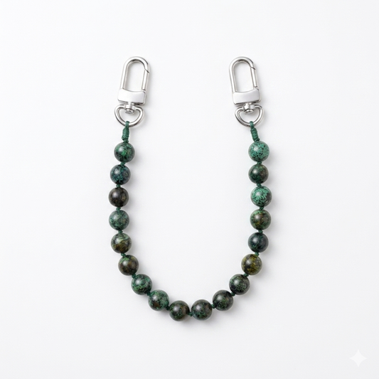 African Turquoise Gemstone Bracelet – Calm & Growth