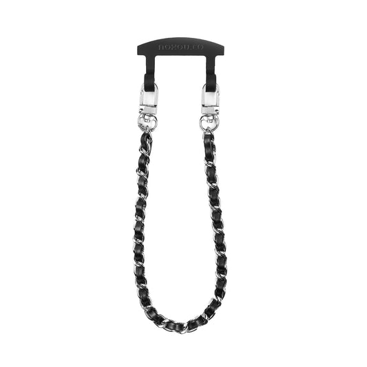 GISELE Black Silver Short 30cm