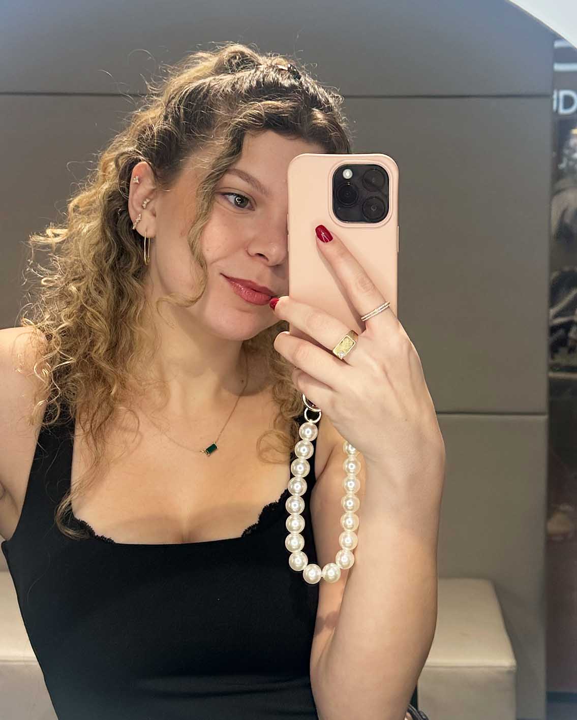 פנינים בולד ‏קצר 25 ס"מ.
